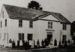 Friends Meeting House (c. 1775) from an 1850 photo (Woonsocket Library Historical Collection)