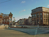 Reconstructed Main Street from Market Square